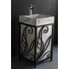 Marble Pedestal Sink