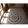 Marble Inlay Waterjet Medallion