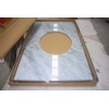 Carrara White-Marble Vanity Top