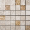Emperador Light Mix 2x2 Marble Mosaic