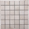 Crema Nouva Tumbled Marble Mosaic