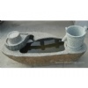 Stone Boat Pattern Garden Scuplture (YFX-GL-26)