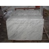 white marble paving