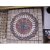 Travertine Mosaic Medallion, Rosette