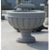 Grey Granite Flowerpot 05