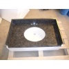 Tan brown granite vanitytop