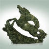 Stone sculptures horse sculptures