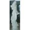 Sculpture,white marble Figure