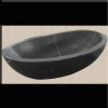 Black White Mable Stone Bath Tub
