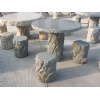 Stone table and bench 02