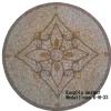 Travertine Mosaic Medallions K-M-23