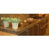 Worktops in 30 mm Blue Eye granite