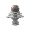 Stone ball fountain