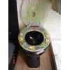 Black Granite flush toilet 01