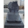 Blue Pearl granite tombstone monuments