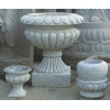 Granite flower planter