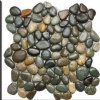Glazed Dark Ocean Pebble Tile