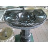 China Black Marble Bathroom Basin