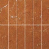 Marble mosaic red alicante