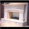 Lime Stone Fireplace