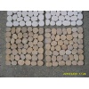 yellow marble mosaic