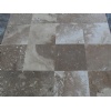 Commercial, Mosaic designed travertine