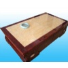Yellow marble table
