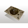 Futun - Fossile Brown Vanity Top