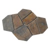 Rust Slate Meshed Flagstone