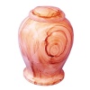 Burma Teak Marble Urn UR-007