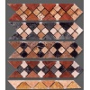 Decorative borders for mosaics