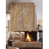 Juparana Dourado (Juparana Gold) fireplace