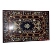 Granite tabletops, marble inlay tabletops
