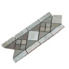 Slate mosaic border