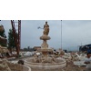 Marble stone fountain