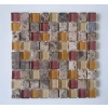 Crystal Glass & Marble Mosaic CTR-GM-S005