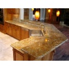Giallo Chrystal Granite Countertop