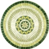 Green Marble Medallion Lydia