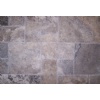 Silver Travertine, Brushed & Chiseled