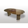 Fossile Brown Dark Coffee Table
