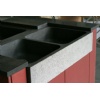 Solid sinks in bluestone