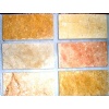 Samples stones : Yellow, Gray, Rosy, White, Beige