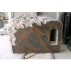 Europe style granite tombstone