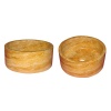 Mini Eterno - Yellow - Semi Polished Travertine Ba