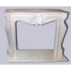 White Carrara Fireplace