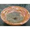 Multicolor Red Onyx Basin