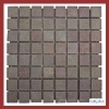 Slate mosaic burgundy