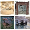 Fountain, Flowerpot, Fireplaces