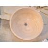 Wood Grain Yellow Sink