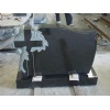 Black granite monument, tombstone